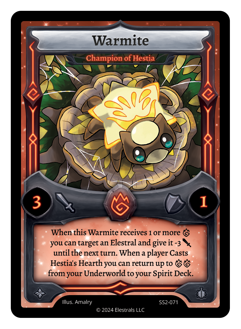 Elestrals SS2 Warmite-Champion of Hestia