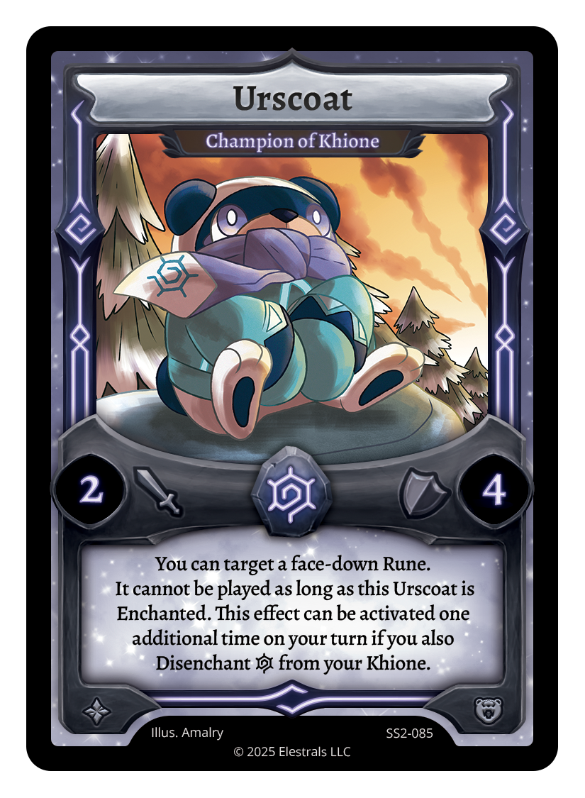 Elestrals SS2 Urscoat-Champion of Khione