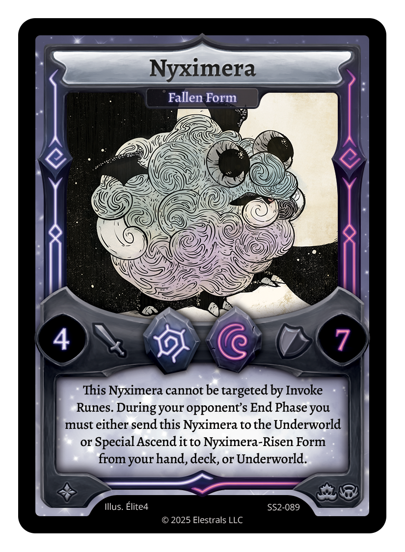 Elestrals SS2 Nyximera-Fallen Form