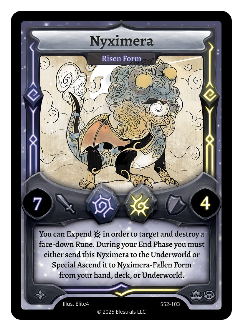 Elestrals SS2 Nyximera-Risen Form