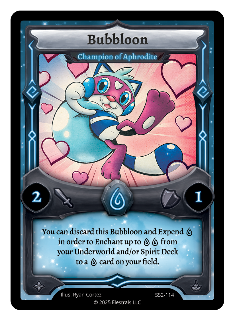 Elestrals SS2 Bubbloon-Champion of Aphrodite