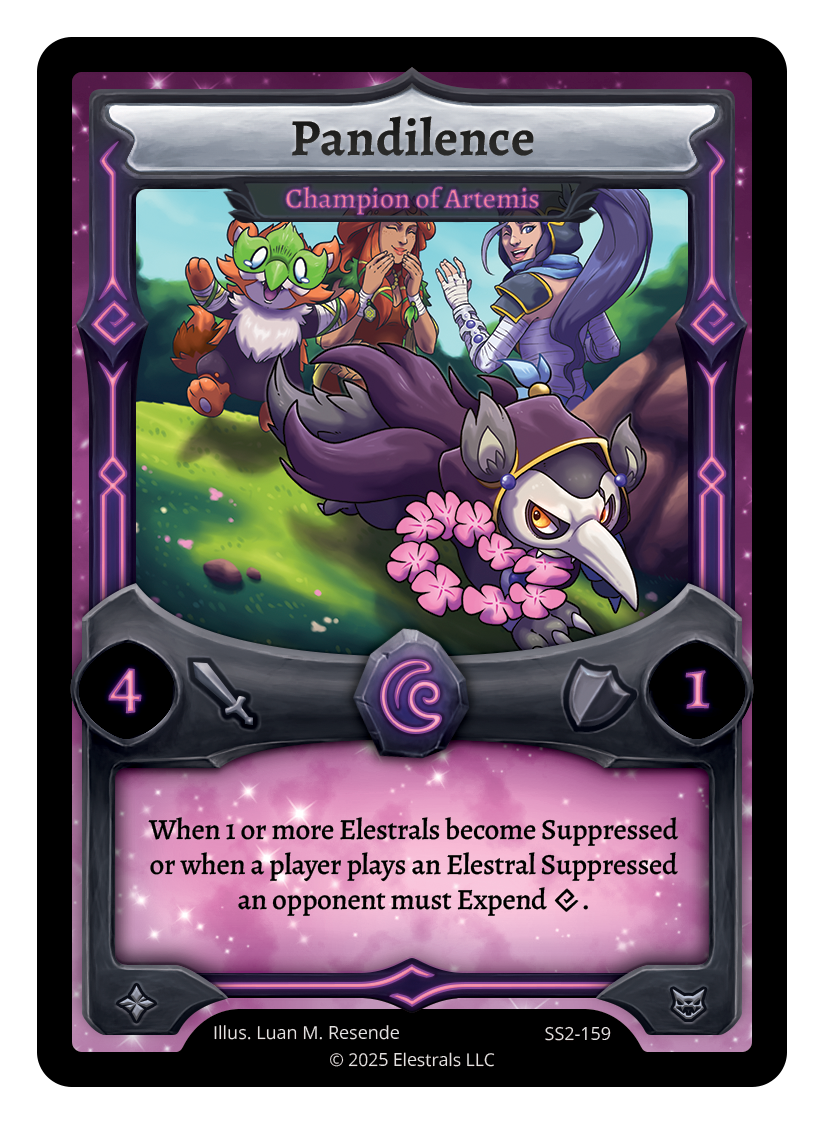 Elestrals SS2 Pandilence-Champion of Artemis