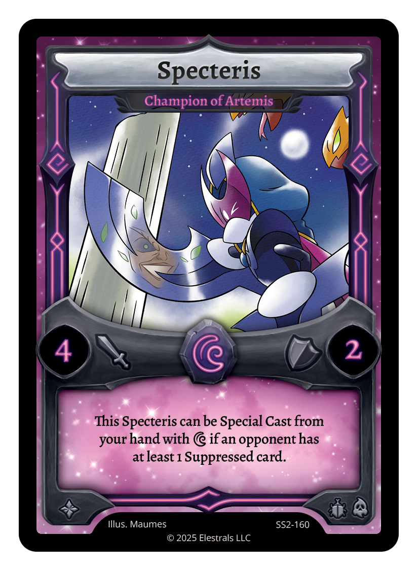Elestrals SS2 Specteris-Champion of Artemis