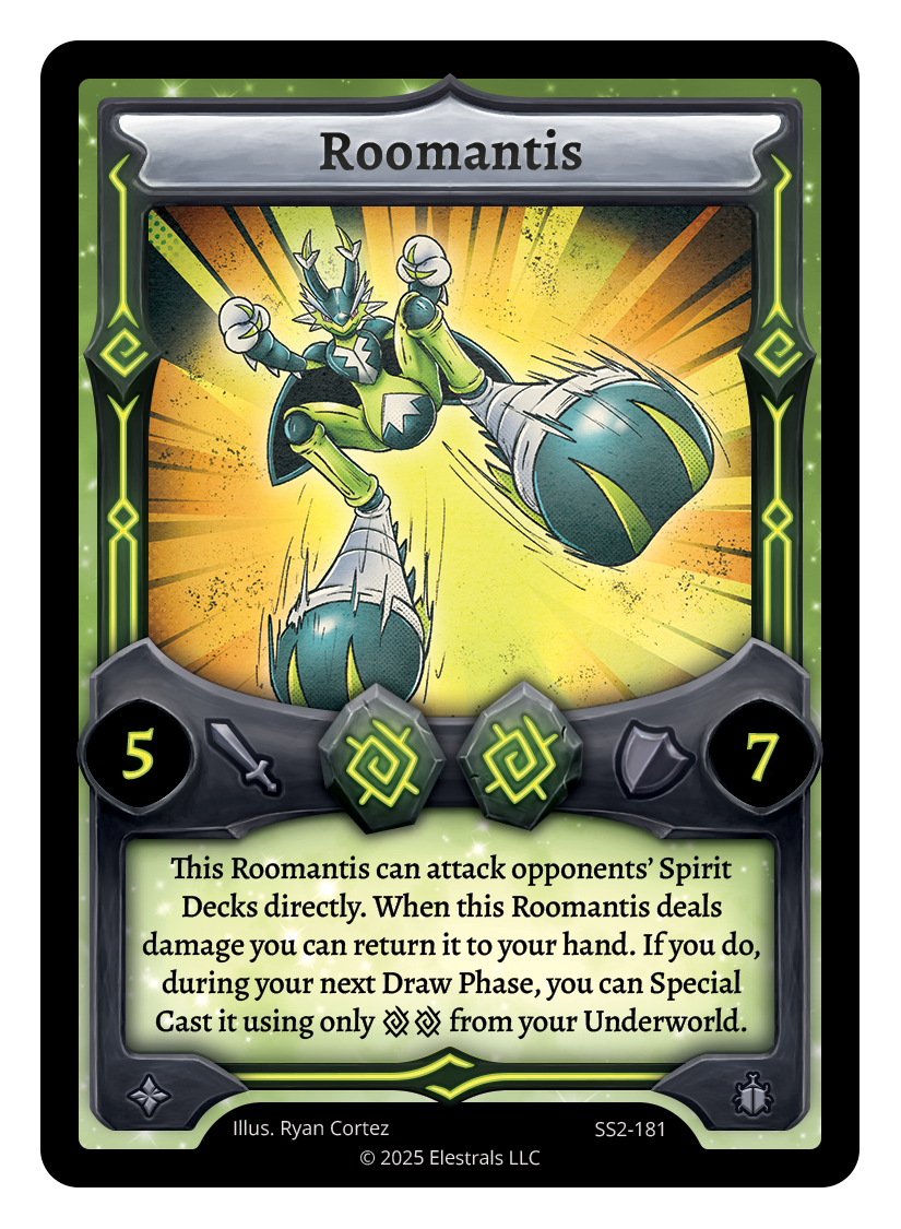 Elestrals SS2 Roomantis