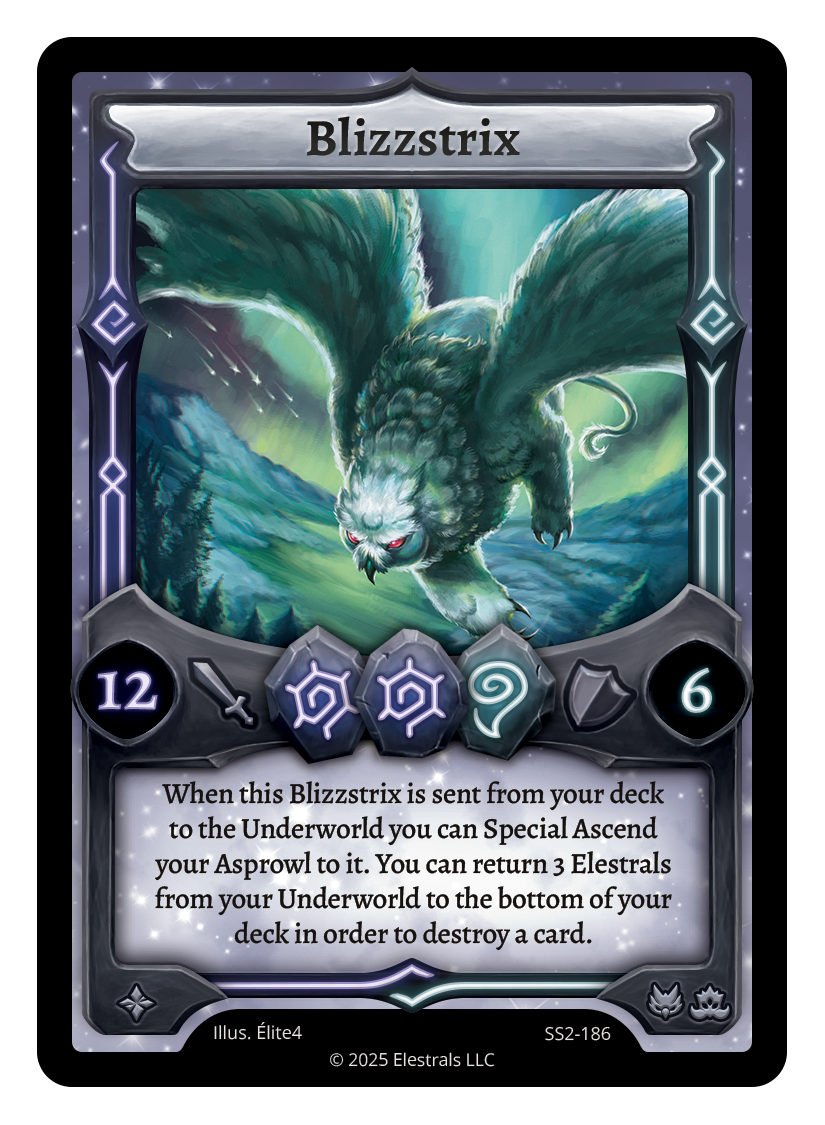 Elestrals SS2 Blizzstrix