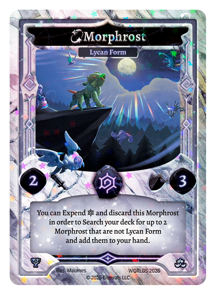 Elestrals Worlds Morphrost-Lycan Form